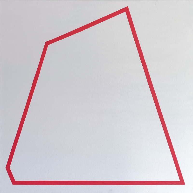 Ulla Pedersen Untitled Red 2009 Abstract painting 2020