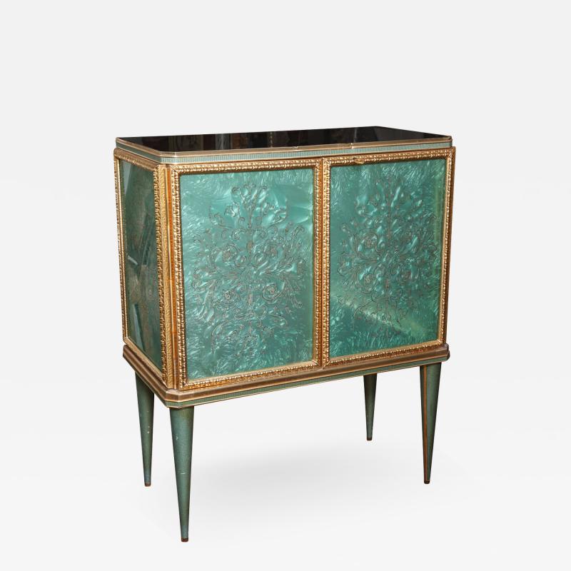 Umberto Mascagni Umberto Mascagni Lighted Marbelized Cabinet