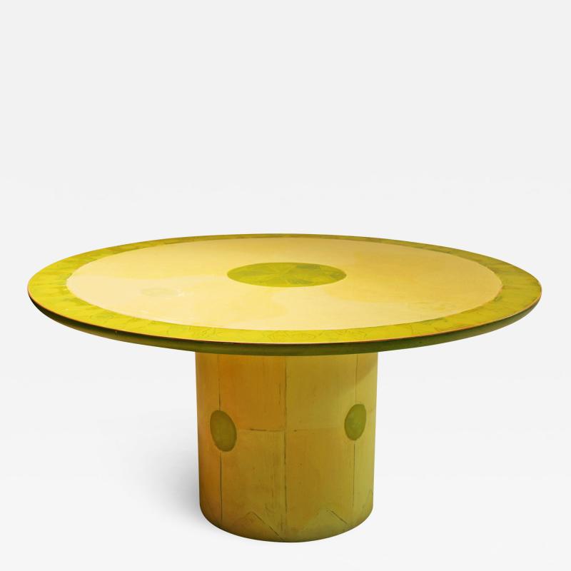 Unique Round Dining Center Table by Randy Shull