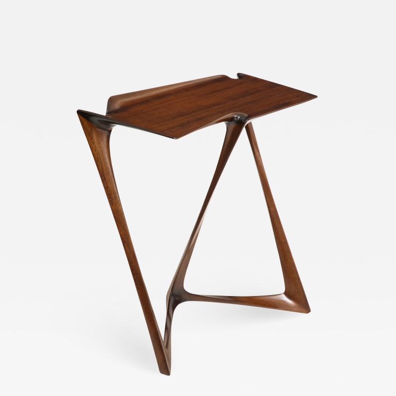 Uniquely designed side table Designed by Newman Krasnogorov for Olicore Studio