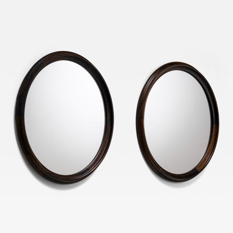 Uno Osten Kristiansson Pair of wall mirrors