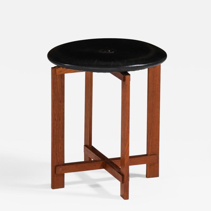 Uno Osten Kristiansson Stool Produced by Luxus