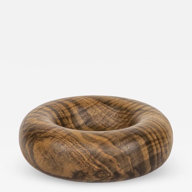 Untitled minimal surface 2 2021 Walnut linseed 2 x 8 inches 