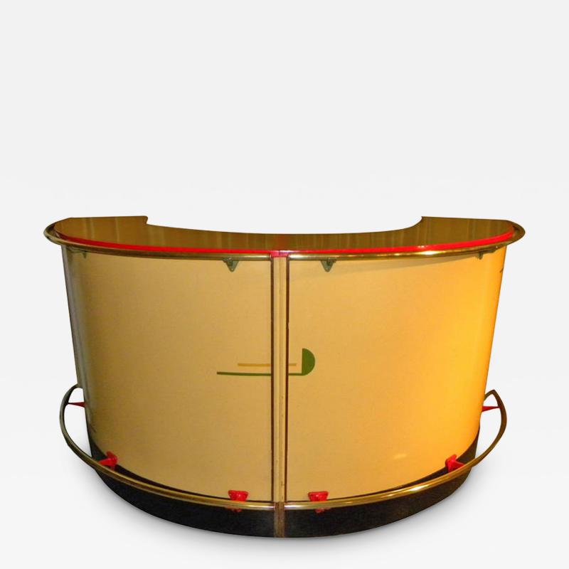 Unusual and Original 1930s Art Deco Bar