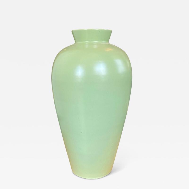 Upsala Ekeby Monumental Vase in Celandon Glaze by Upsala Ekeby