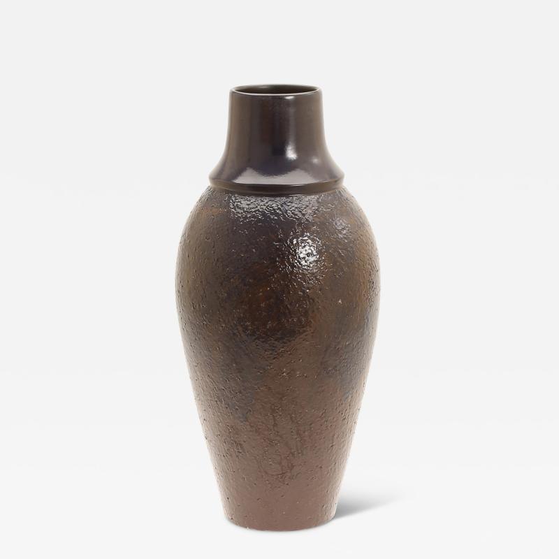 Upsala Ekeby Monumental Vase in Purple Tones by Mari Simmulson for Ekeby