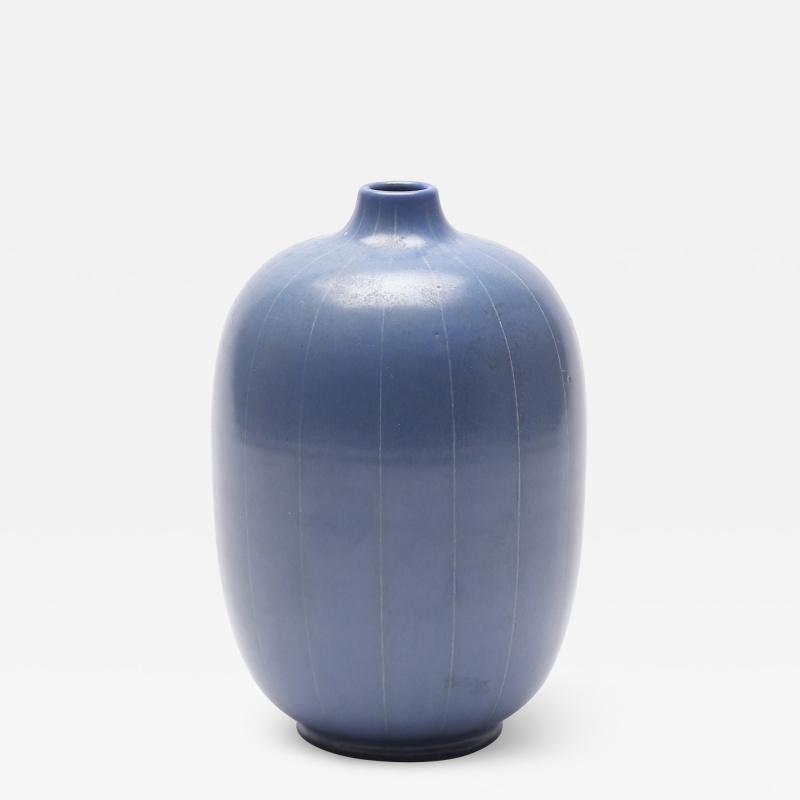 Upsala Ekeby Swedish Modern Vase by Vicke Lindstrand for Ekeby