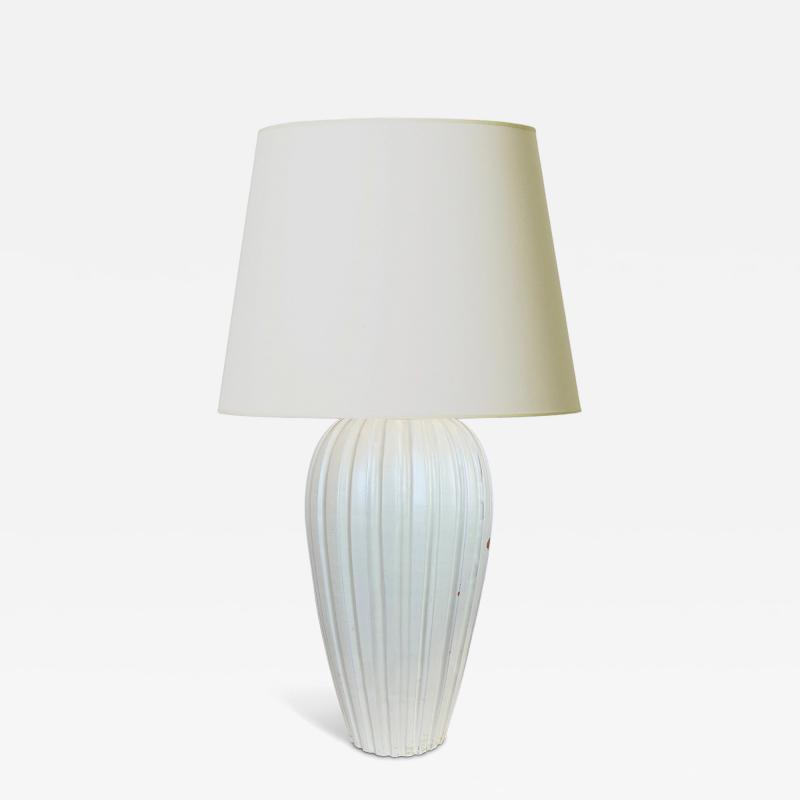 Upsala Ekeby Table Lamp by Vicke Lindstrand for Ekeby
