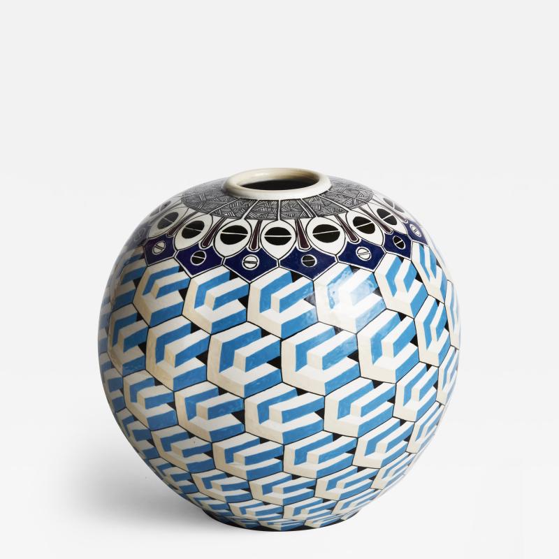 VICTOR FOTSO NYIE VASE MASCHERA
