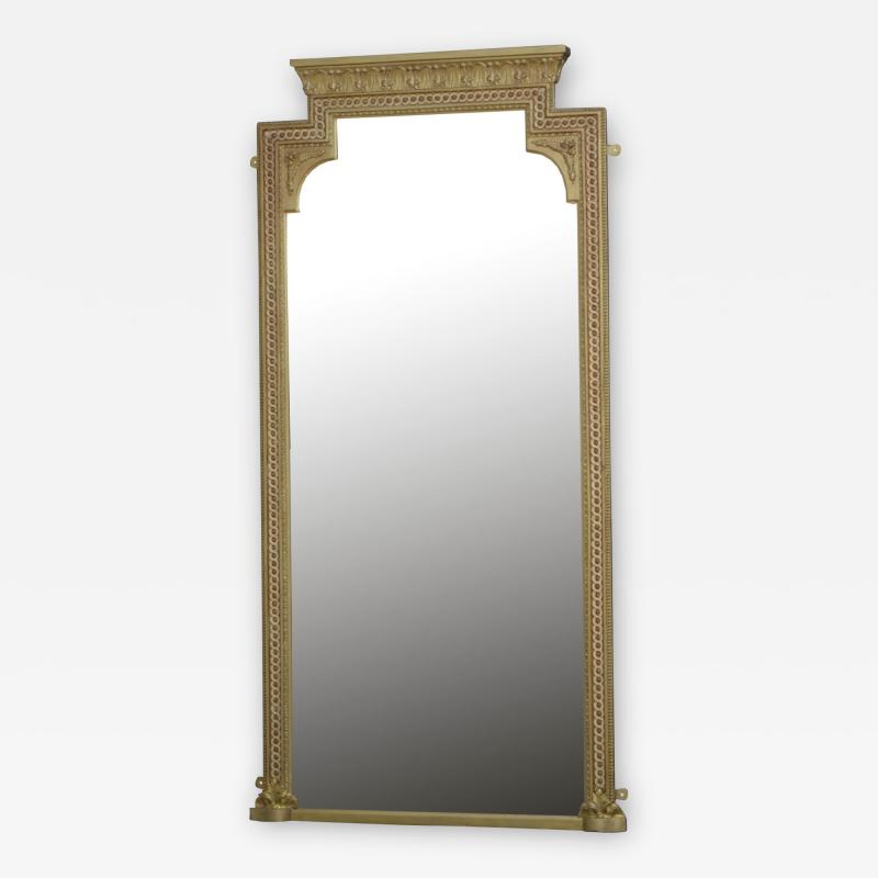 VICTORIAN GILTWOOD PIER MIRROR