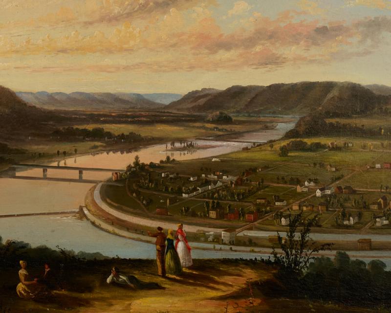 VIEW OF NEW BRIGHTON, PENNSYLVANIA