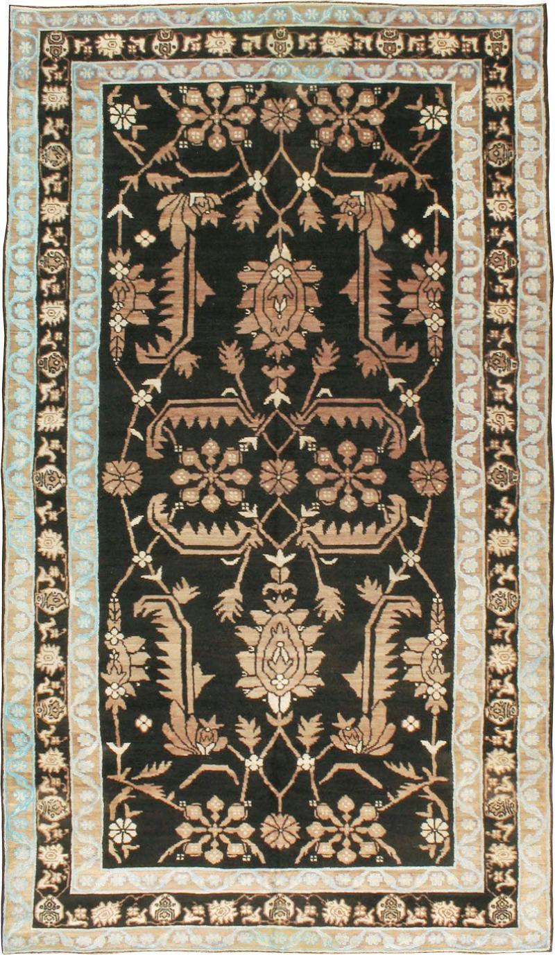 VINTAGE INDIAN COTTON AGRA CARPET