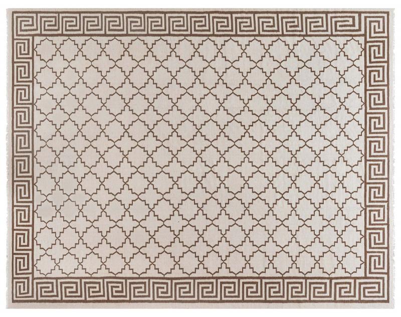 VINTAGE INDIAN DHURRIE RUG