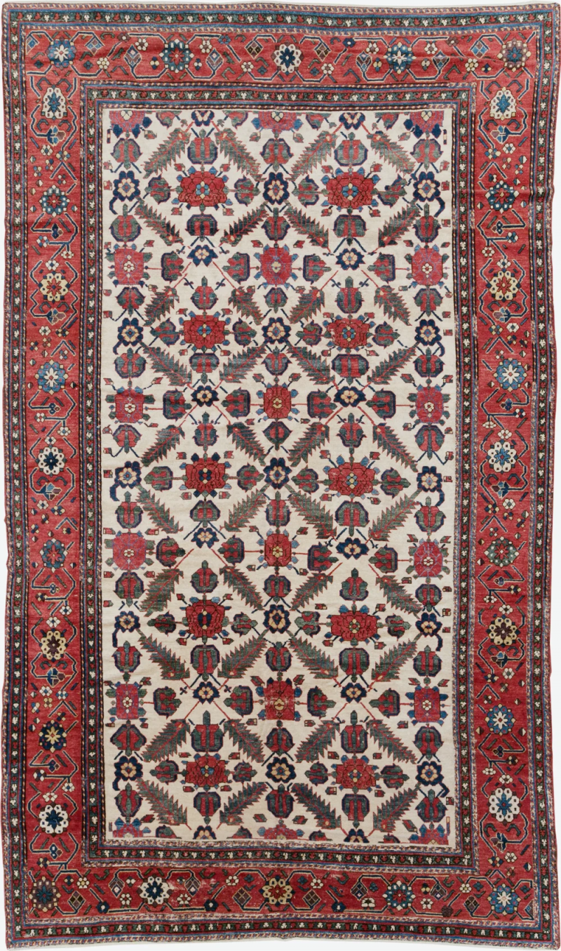 VINTAGE NORTHWEST PERSIAN SHAHSAVAN LONG ROOM SIZE CARPET