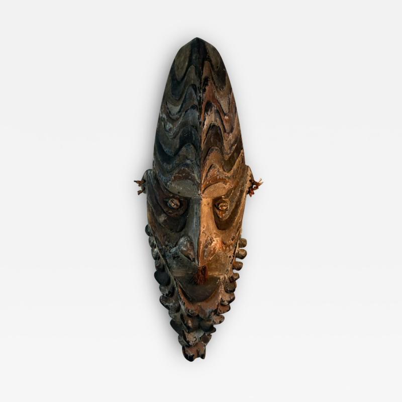 VINTAGE OCEANIC TRIBAL MASK