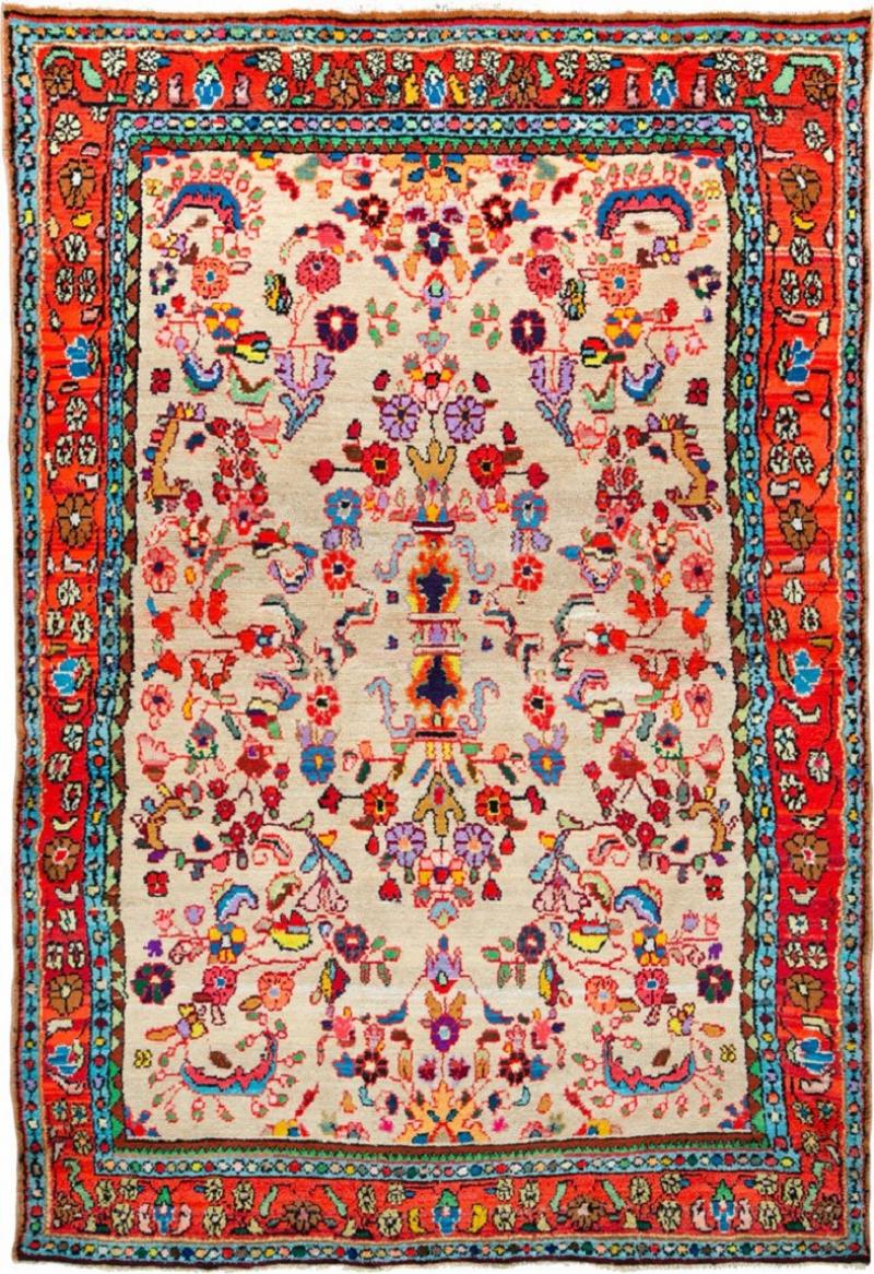 VINTAGE PERSIAN HAMADAN RUG