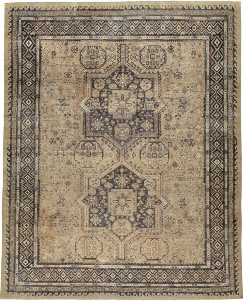 VINTAGE PERSIAN TABRIZ CARPET