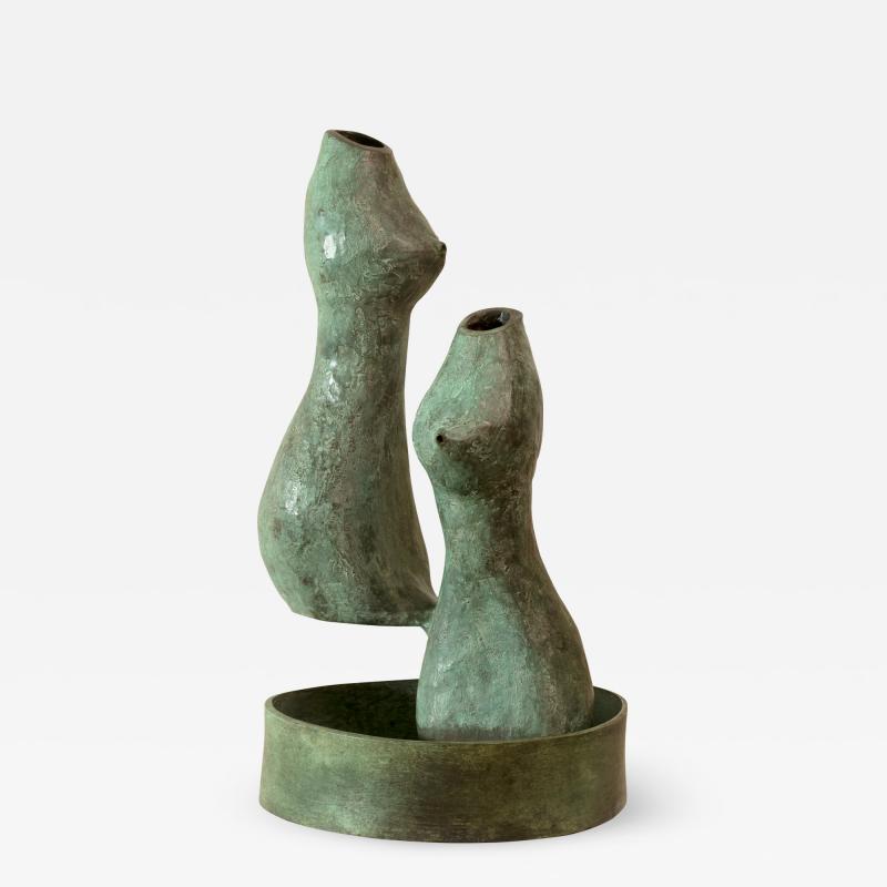 Val Bertoia Bronze Fountain