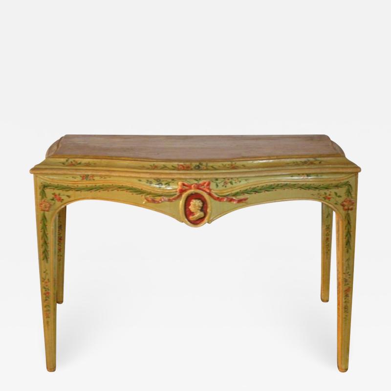 Venetian Neoclassical Late 18th Century Painted Console Table