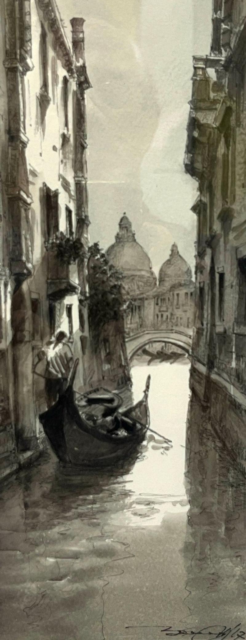 Venice Watercolor Painting