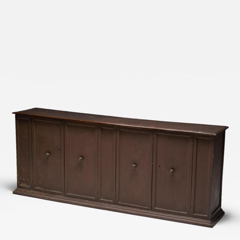 Vernacular Credenza Cabinet Italy Late 17th Century