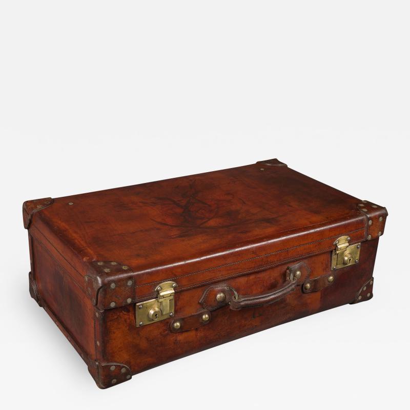 Very Fine 19th Century Leather Suitcase