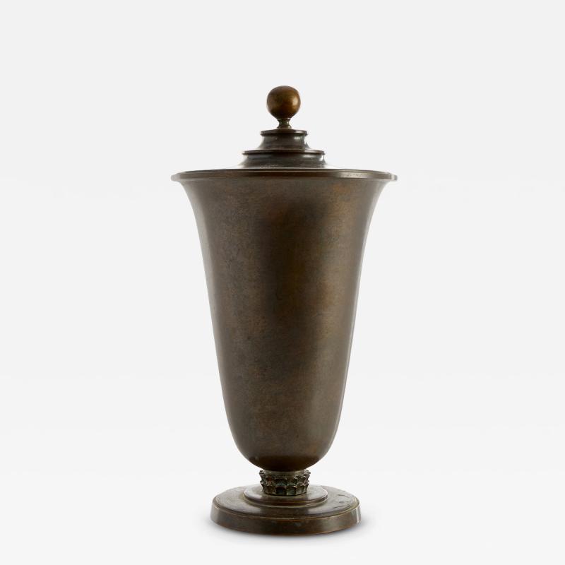 Very Fine Swedish Grace Lidded Urn