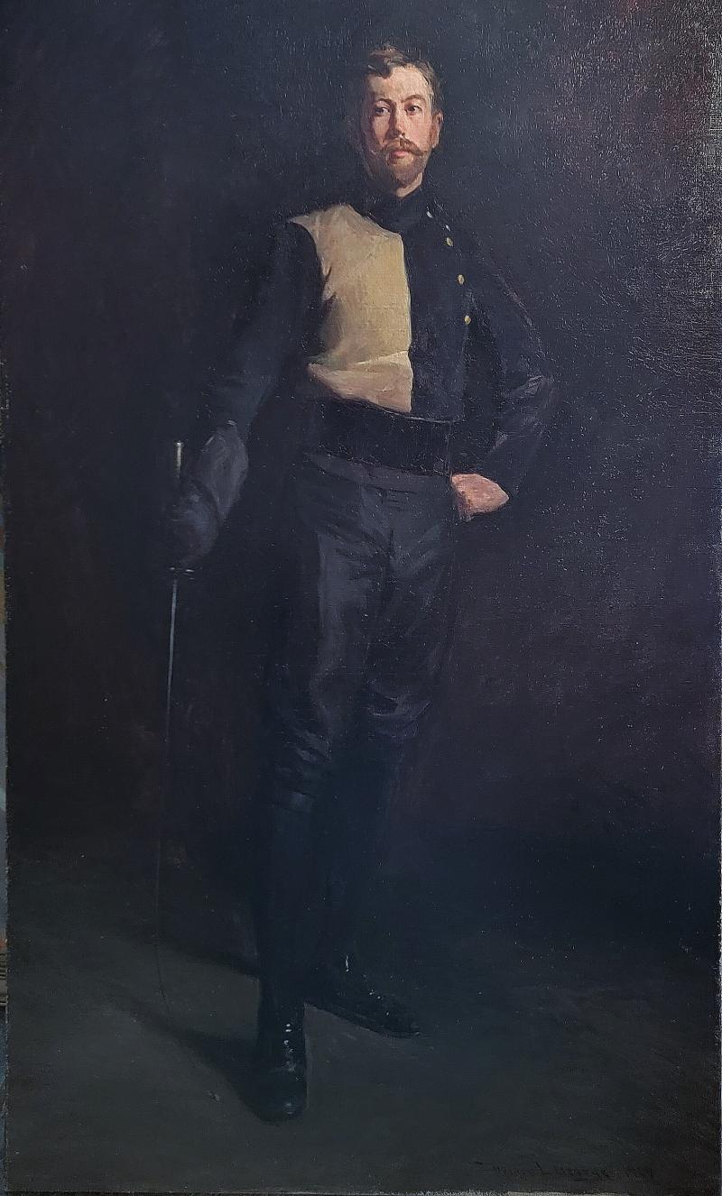 Vesper Lincoln George Portrait of Col Charles Ranlett