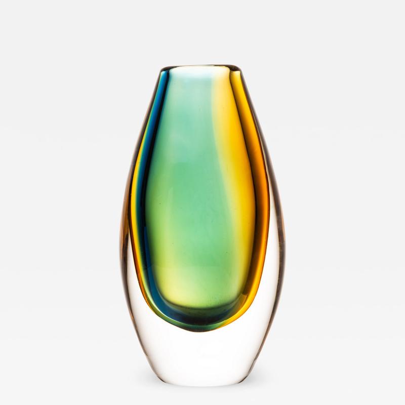 Vicke Lindstrand Vase Produced by Kosta