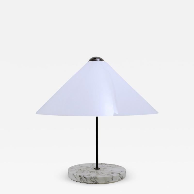 Vico Magistretti Mid Century Modern Snow Table Lamp by Vico Magistretti for O Luce