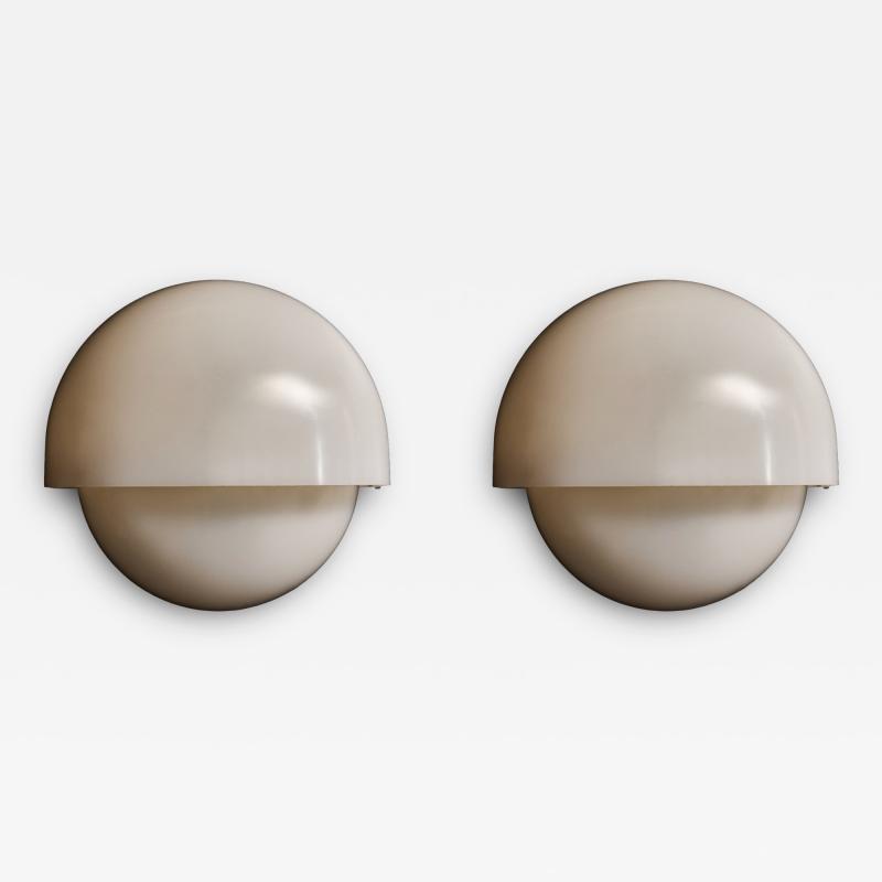 Vico Magistretti Pair of Mania Wall Sconces by Vico Magistretti for Artemide