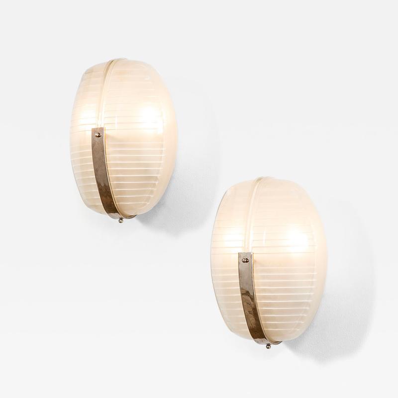 Vico Magistretti Vico Magistretti Pair of Appliques mod Lambda for Artemide 60s