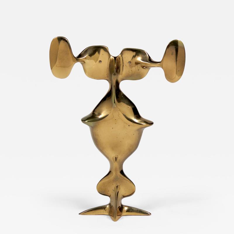 Victor Roman Polished bronze sculpture