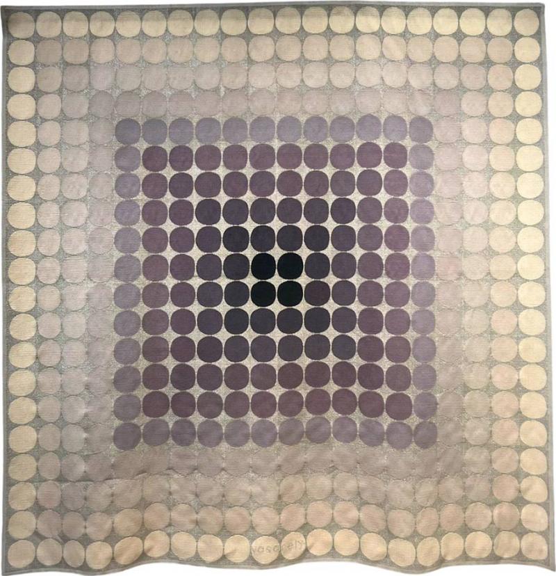 Victor Vasarely C T A 103 Argent