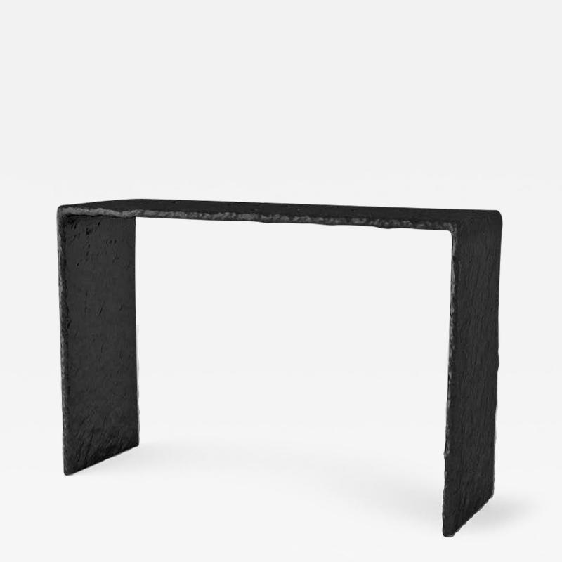Victoria Yakusha Sculpted Contemporary Console Table by Victoria Yakusha