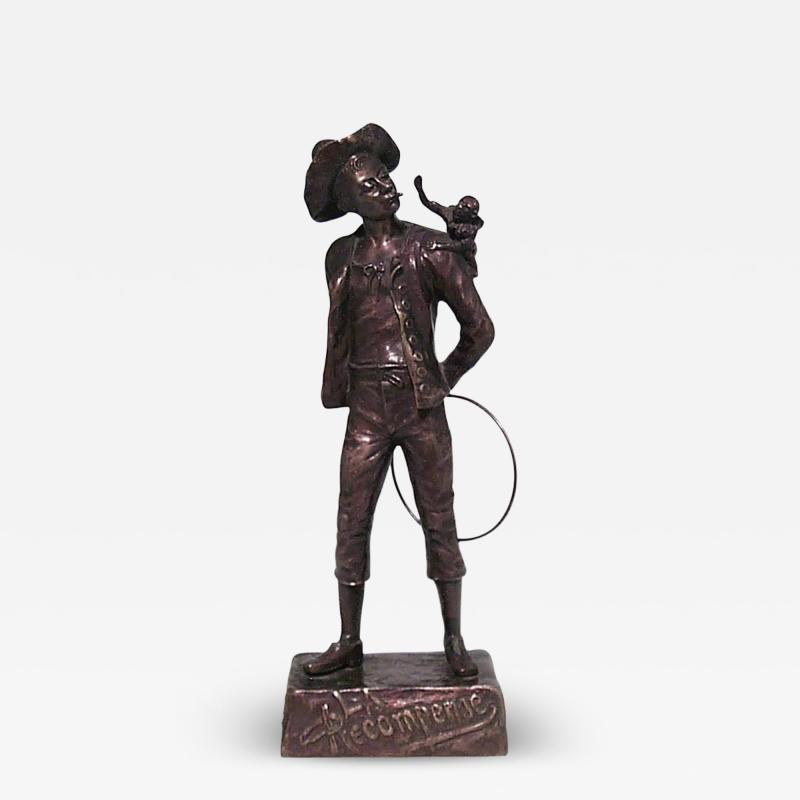 Victorian Bronze Country Boy