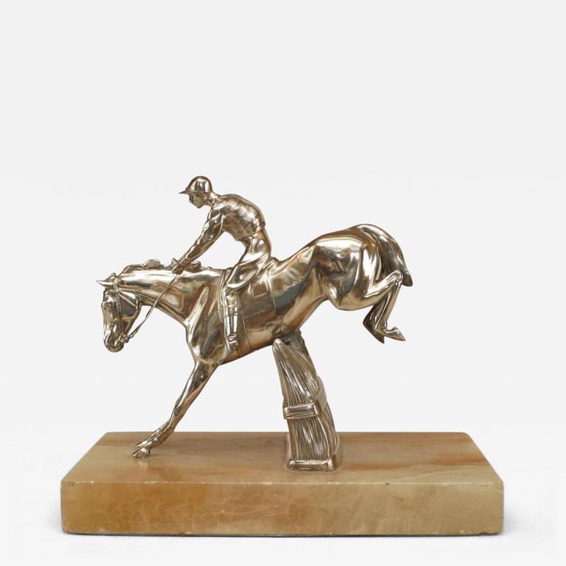 Victorian deskBronze Horse and Jockey