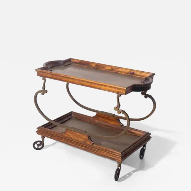 Victorian style English serving cart No import duty we pay for it 
