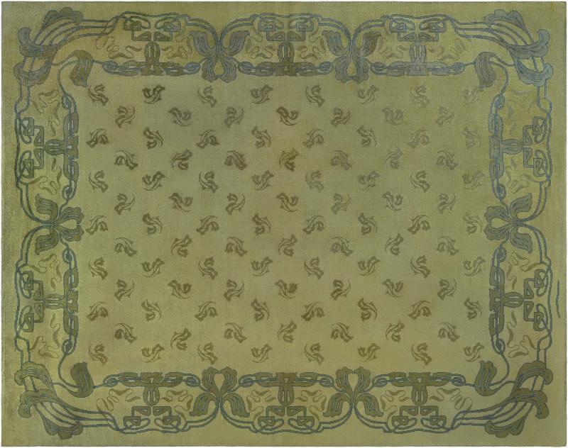 Viennese Secessionist Rug