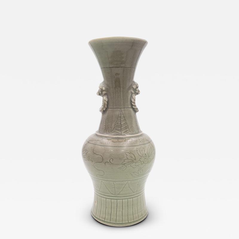 Vietnamese Celadon Vase 18th or 19th century