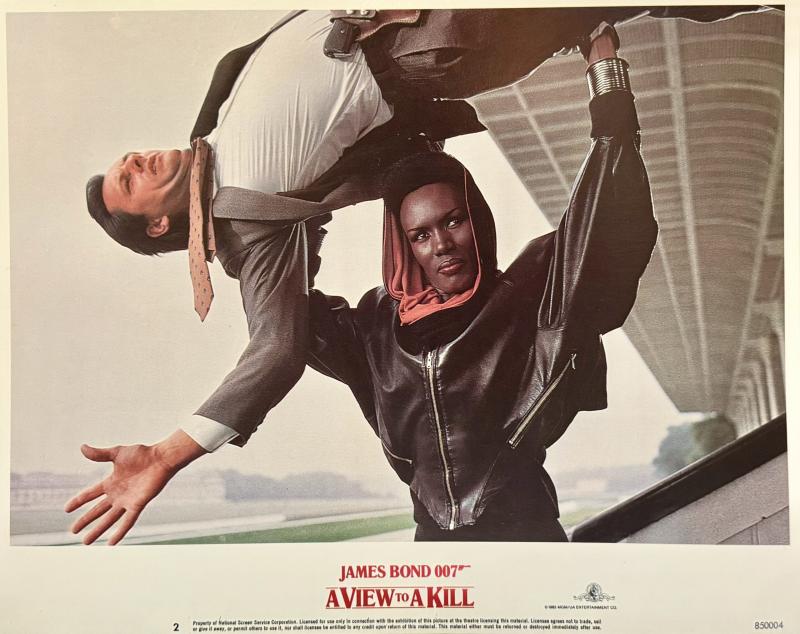 View To A Kill Original Cinema Lobby Card