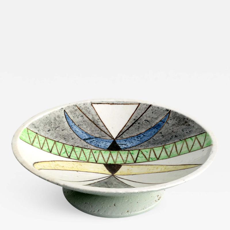 Vilhelm Bjerke Petersen UNIQUE SWEDISH MID CENTURY CERAMIC BOWL BY VILHELM BJERKE PETERSEN