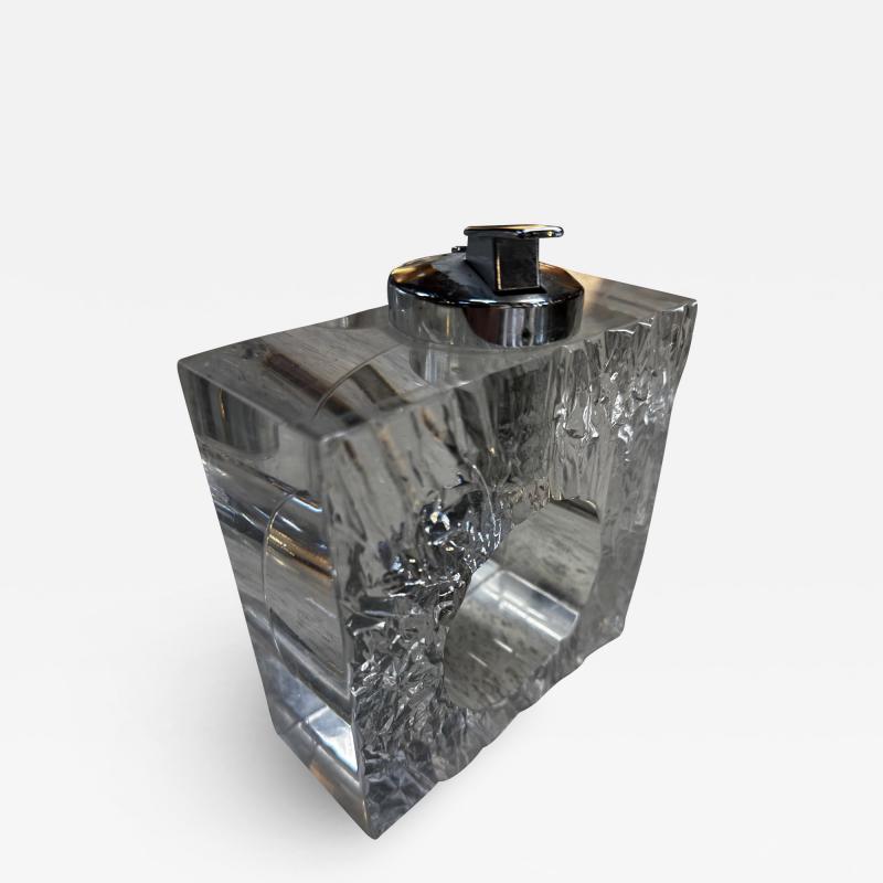 Vinatge Italian Acrylic Lighter 1980s