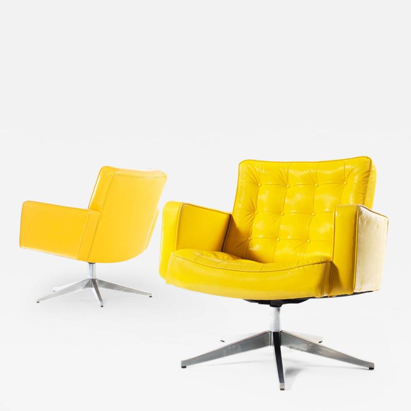 SPIRITOSA Swivel Chair - Yellow  INspiration Furniture - Vancouver BC
