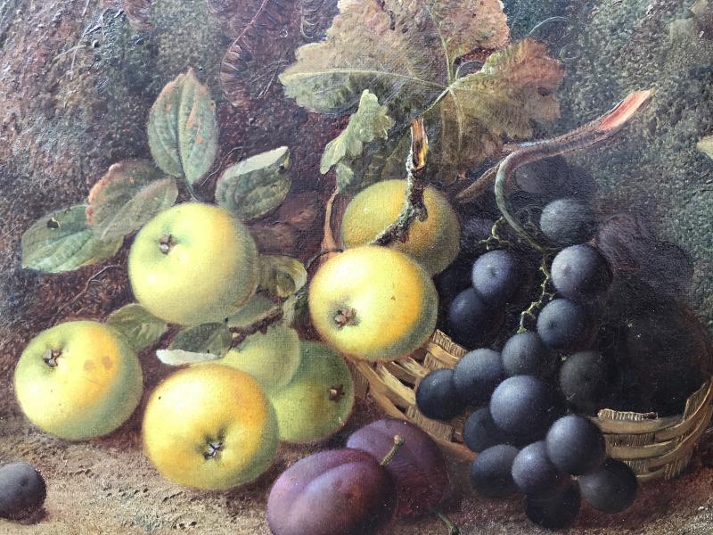 Vincent Clare Apples Grapes Plums 