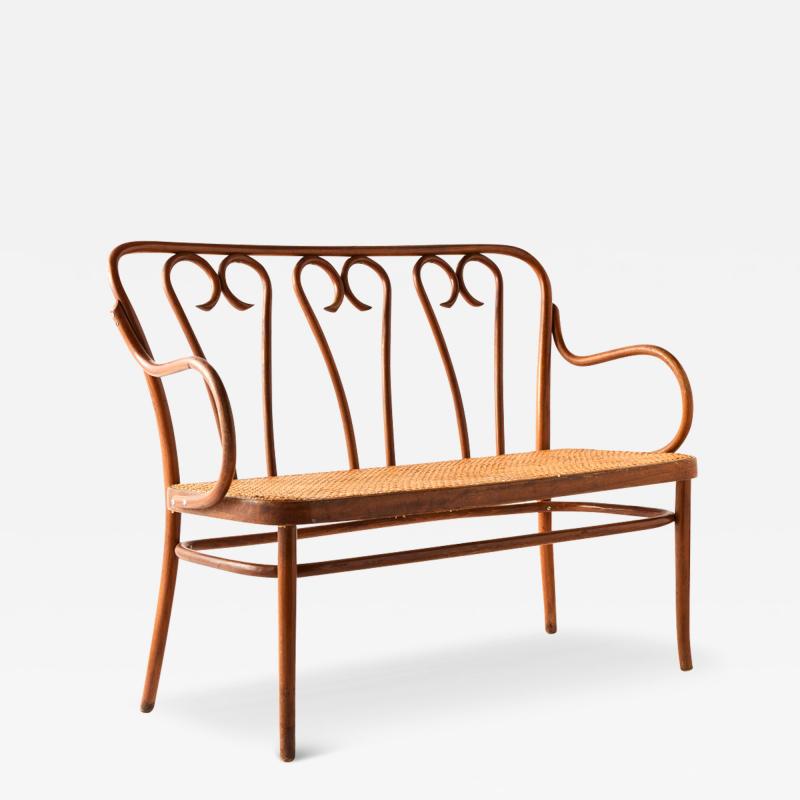 Vintage Bentwood Bench