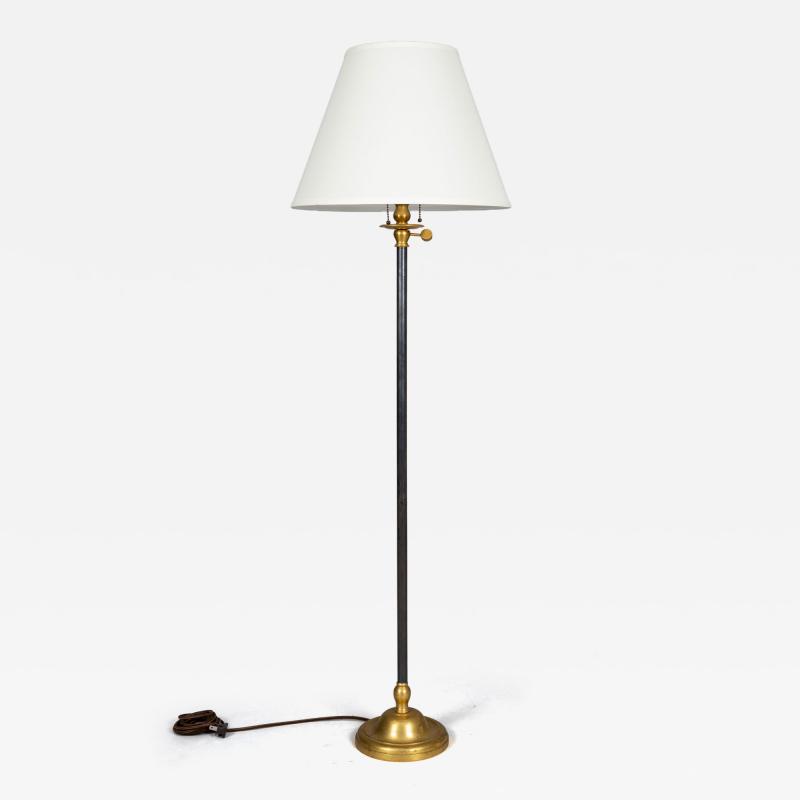 Vintage Bronze Ebonized Adjustable Floor Lamp