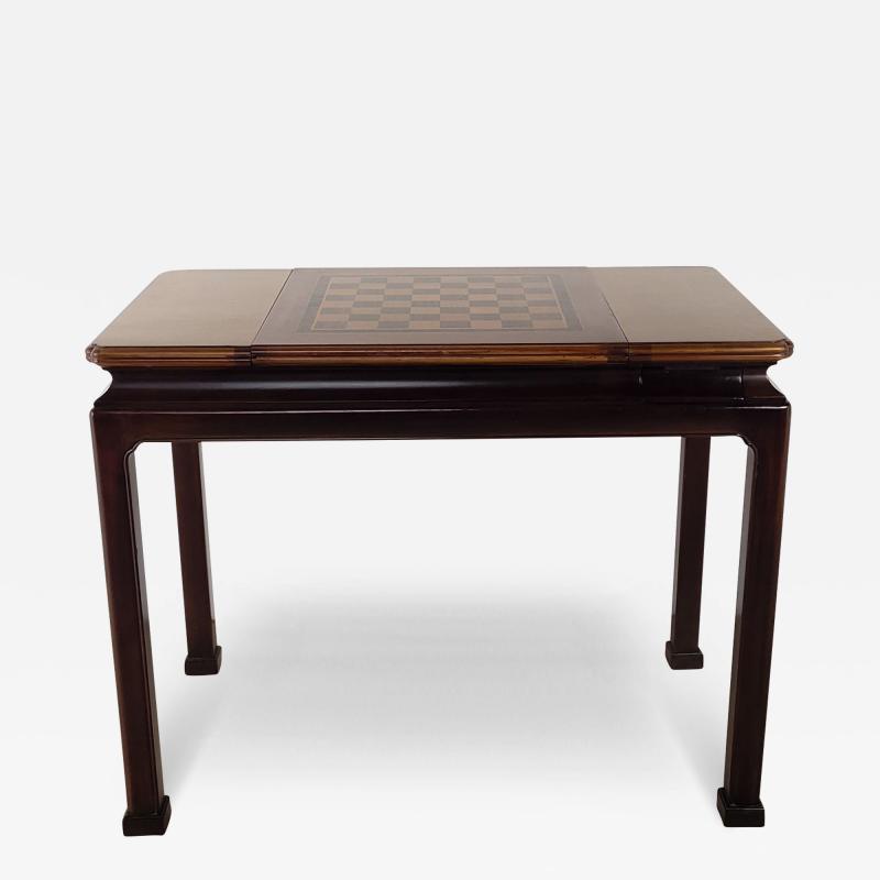 Vintage Chess Backgammon Gaming Table U S A circa 1970