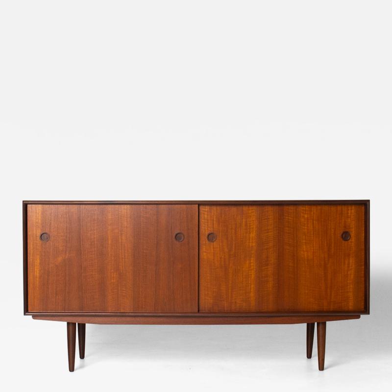Vintage Danish Modern Teak Credenza with Afromosia Details