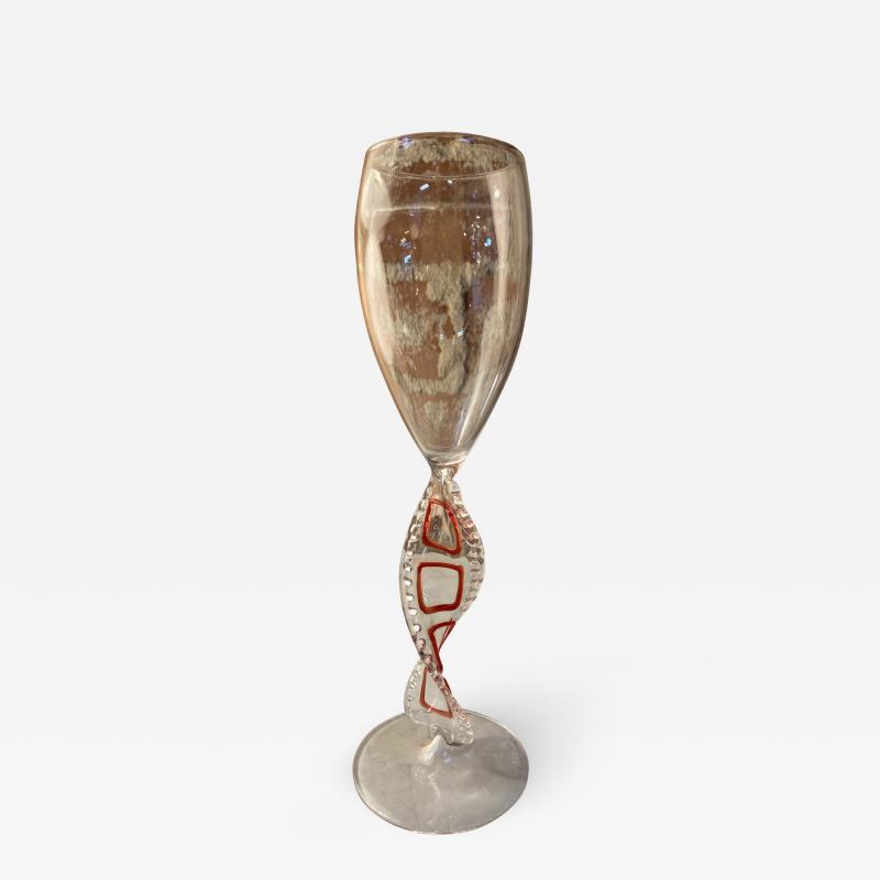 Vintage Decorative Italian Handcrafted Murano Glass 1970s